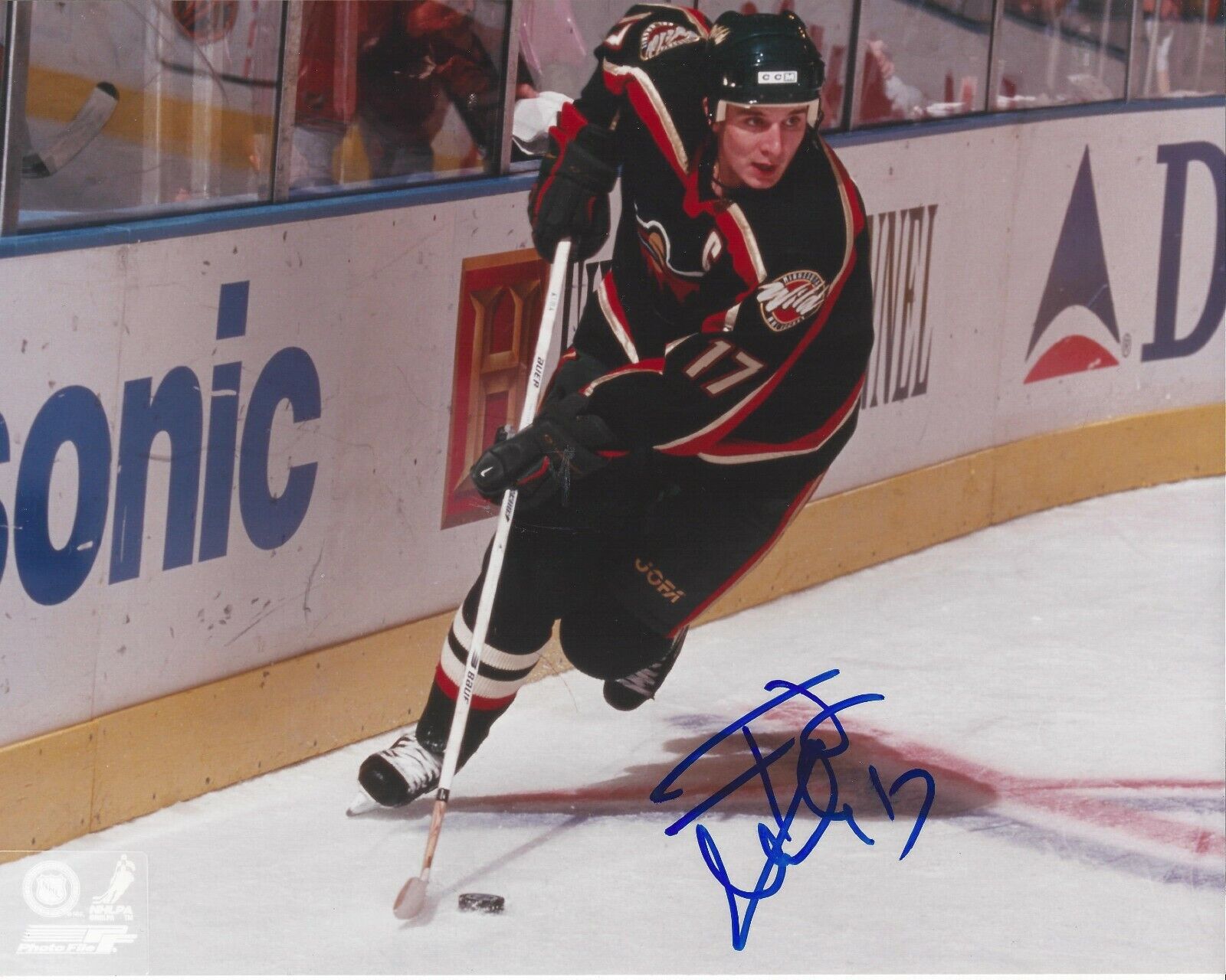 Filip Kuba Autographed 8x10 Minnesota WildB152