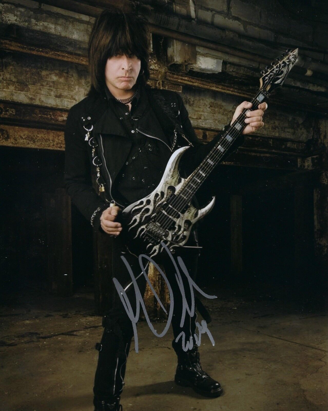 GFA Nitro Band Guitarist * MICHAEL ANGELO BATIO * Signed 8x10 Photo Poster painting PROOF M2 COA