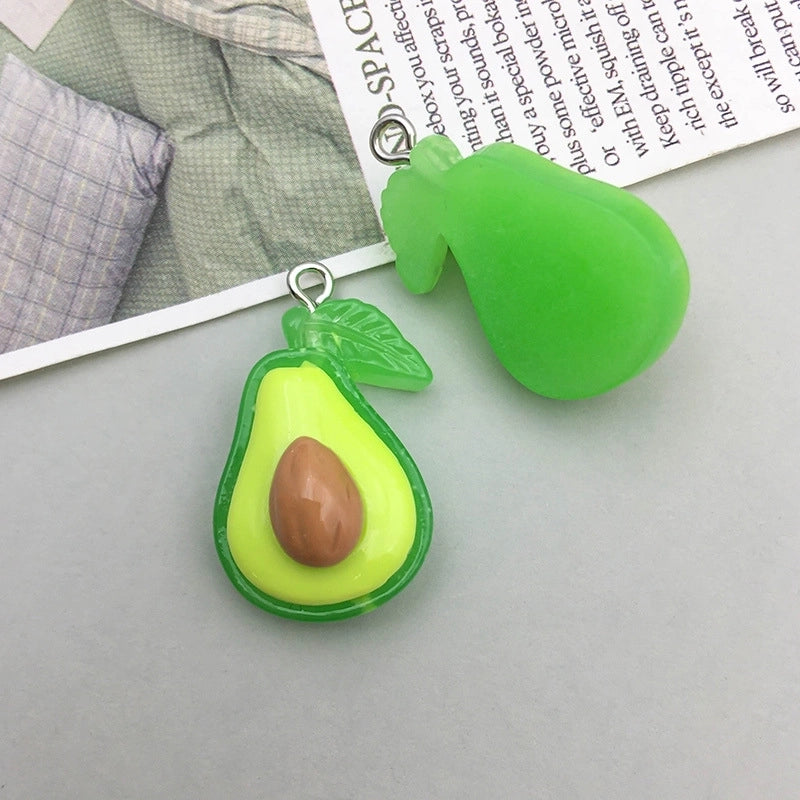 10 Models Per Model 1, 10/Pack Resin Fruit Flower Butterfly Pendant