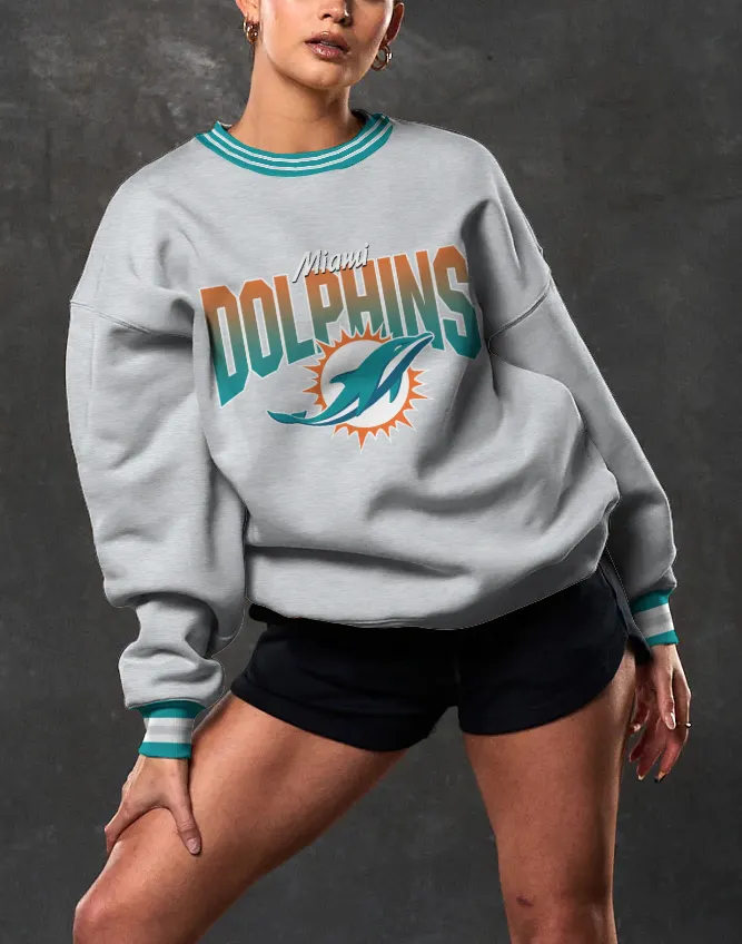Miami Dolphins 3D Limited Edition Crew Neck sweatshirt