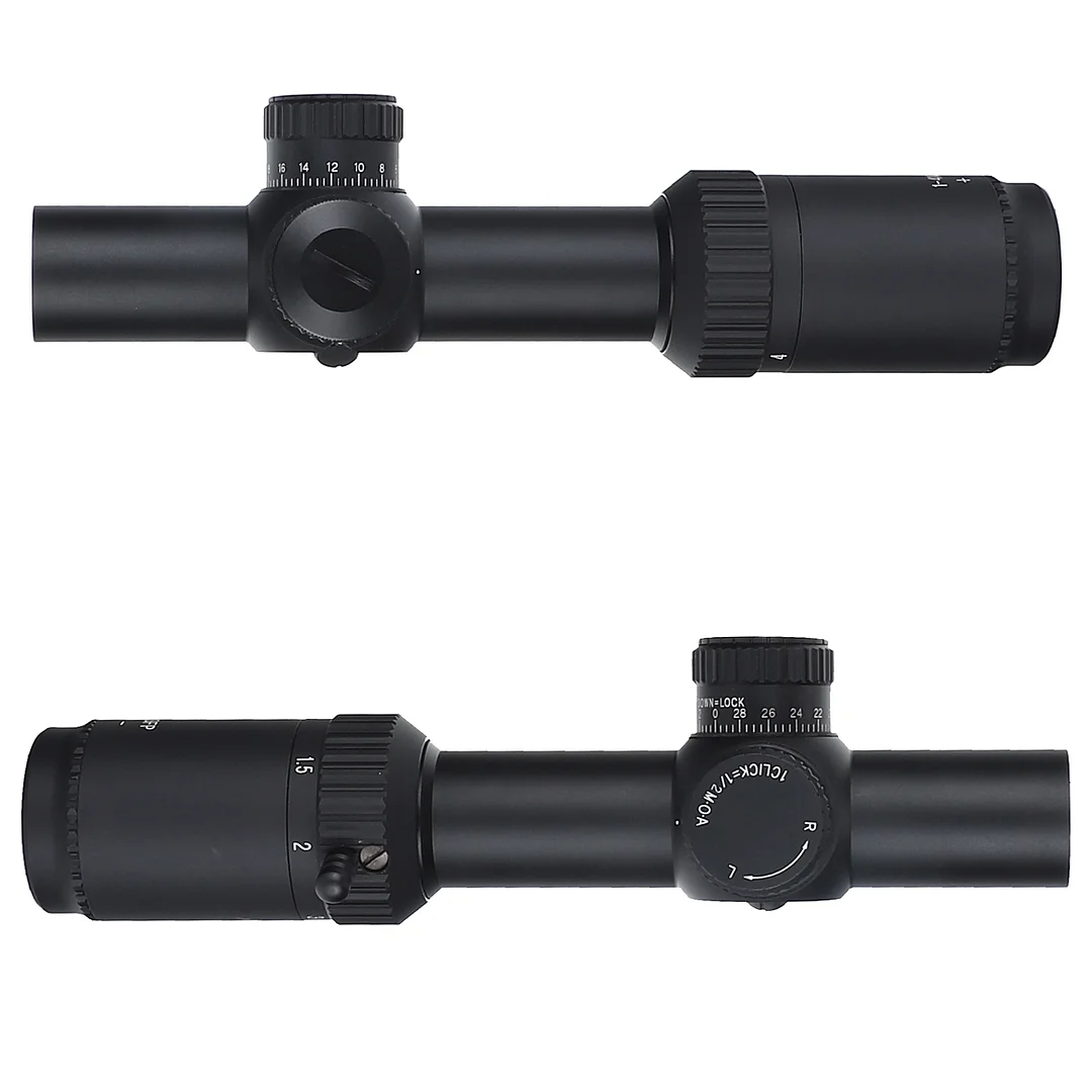 ohhunt® 1-4X24 IR 30MM SFP Red Illuminator LPVO Scope