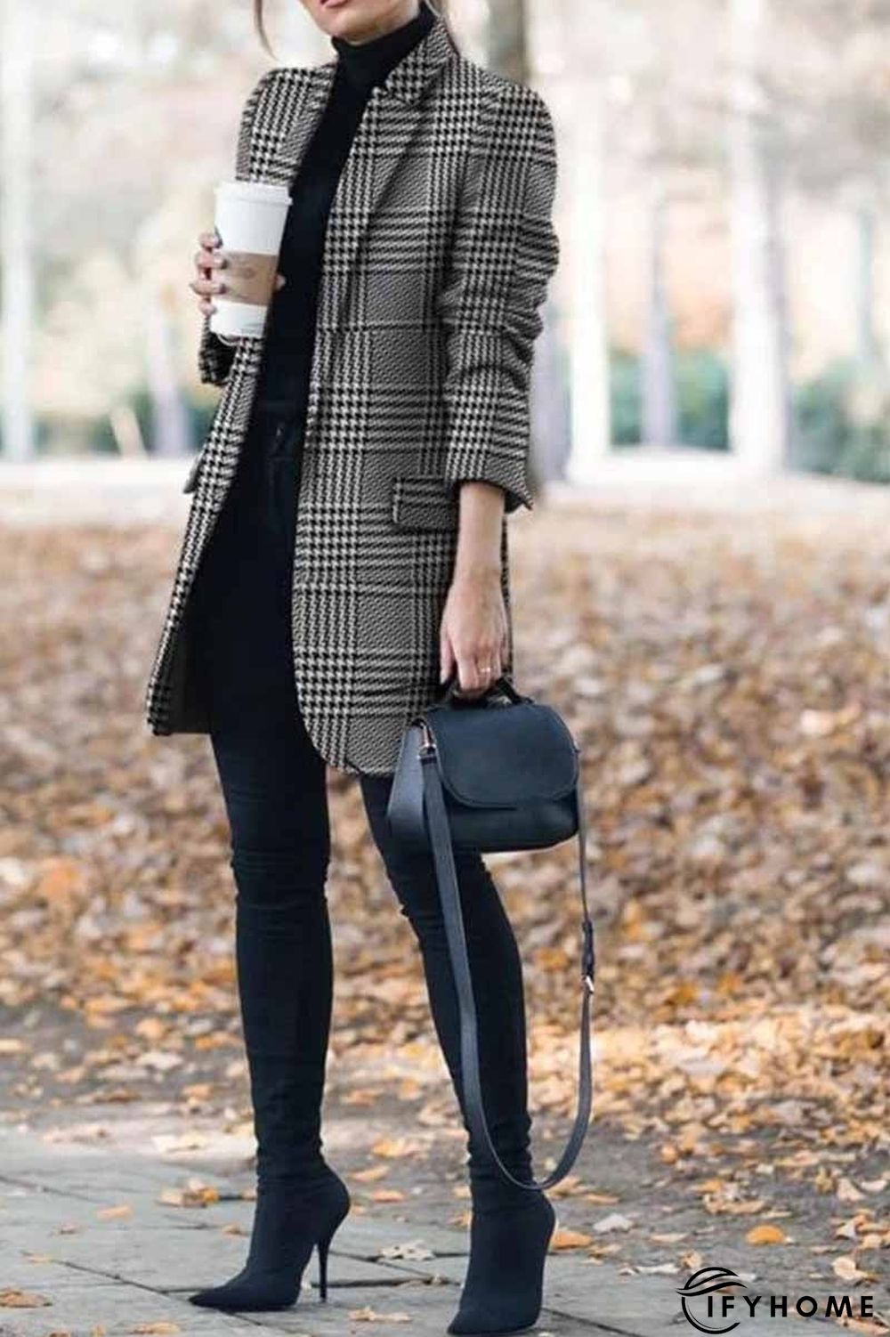 Stand-up Collar Elegant Coat (7 Colors) | IFYHOME