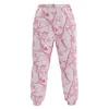 Women's Vintage Street Style Pink Camo Sweatpants by Inlyline