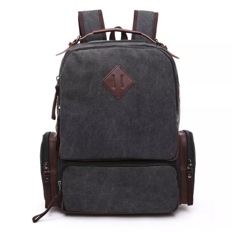VRIGOO Vintage Casual Laptop Backpacks