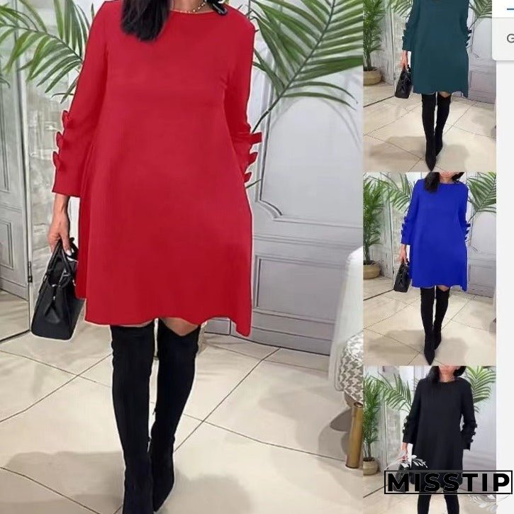 Casual and Effortless winter Dress