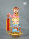 Slowpoke & Psyduck & Quagsire Celebrating New Year - Pokemon Resin Statue - MMLAND Studio