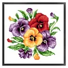 Flower - 9CT Partial Beaded Cross Stitch Kit(31x31cm)