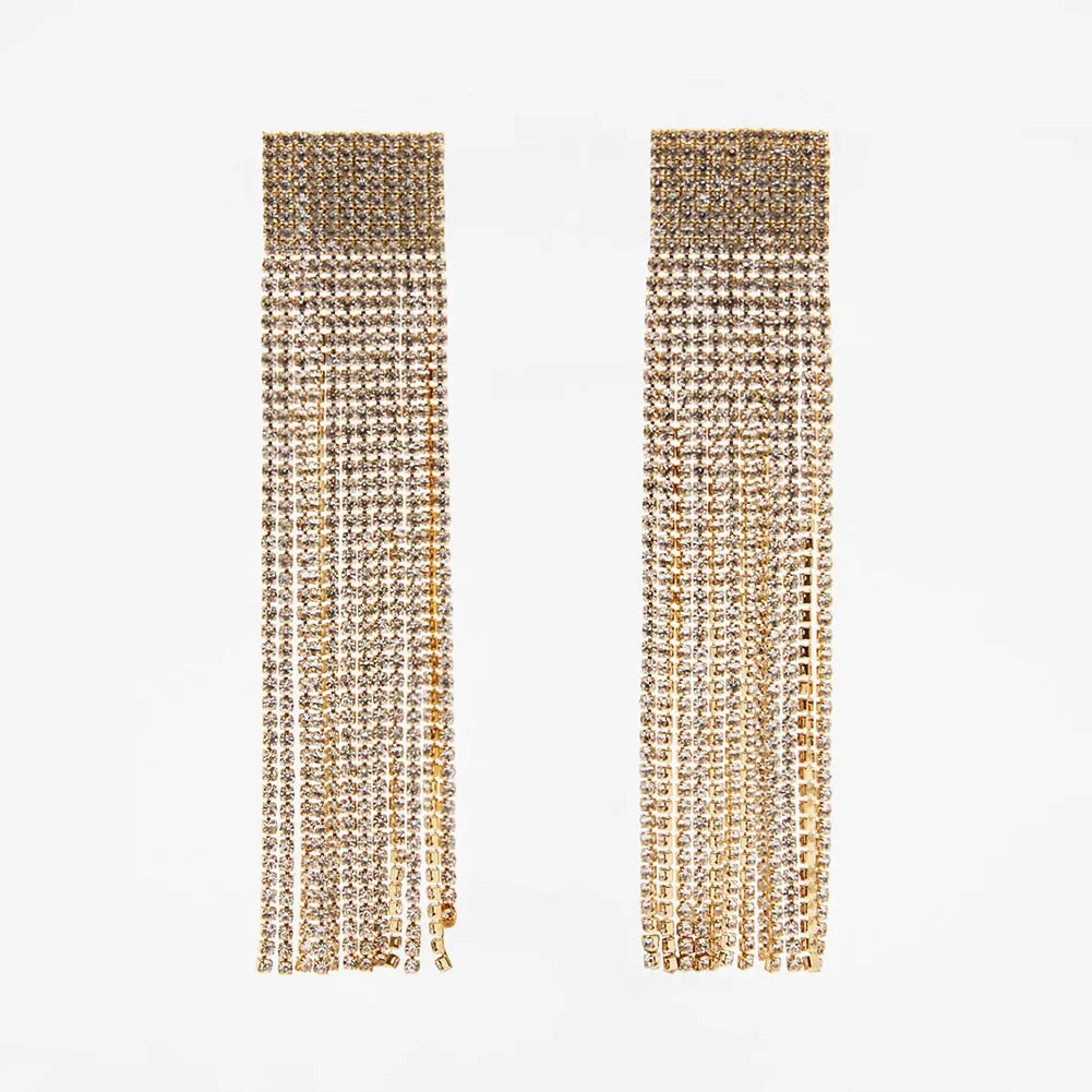 Dvacaman 2020 New Vintage Beaded Feldspar Drop Earrings for Women Boho Handmade Flower Rose Beads Tassel Earrings Dangle Jewelry