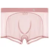 Men's Sexy Ultra-Thin Ice Silk Mesh-Panelled Transparent Boxer Briefs