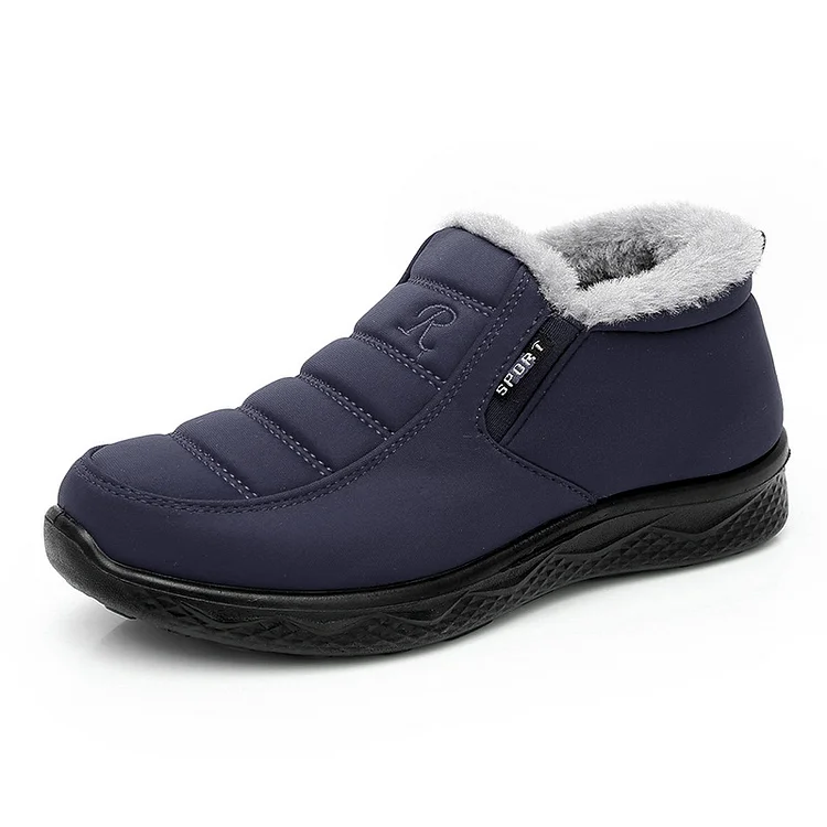 Winter Women Non-slip Waterproof Short Plush Ankle Comfortable Boots  Stunahome.com