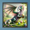 Diamond Painting-DIY Full Round Drill Dragon(40*40 CM)