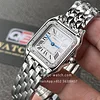 Panth&egrave;re De Cartier women watch W4PN0008 Medium Model Quartz Movement Steel Diamonds（27&times;37mm）Super clone