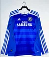 2011/2012 Retro Long Sleeve Chelsea Home Football Shirt 1:1 Thai Quality
