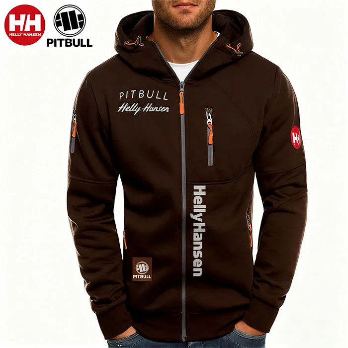 PITBULL® a Helly Hansen spolupracují na nové pánské teplákové bundě s kapucí