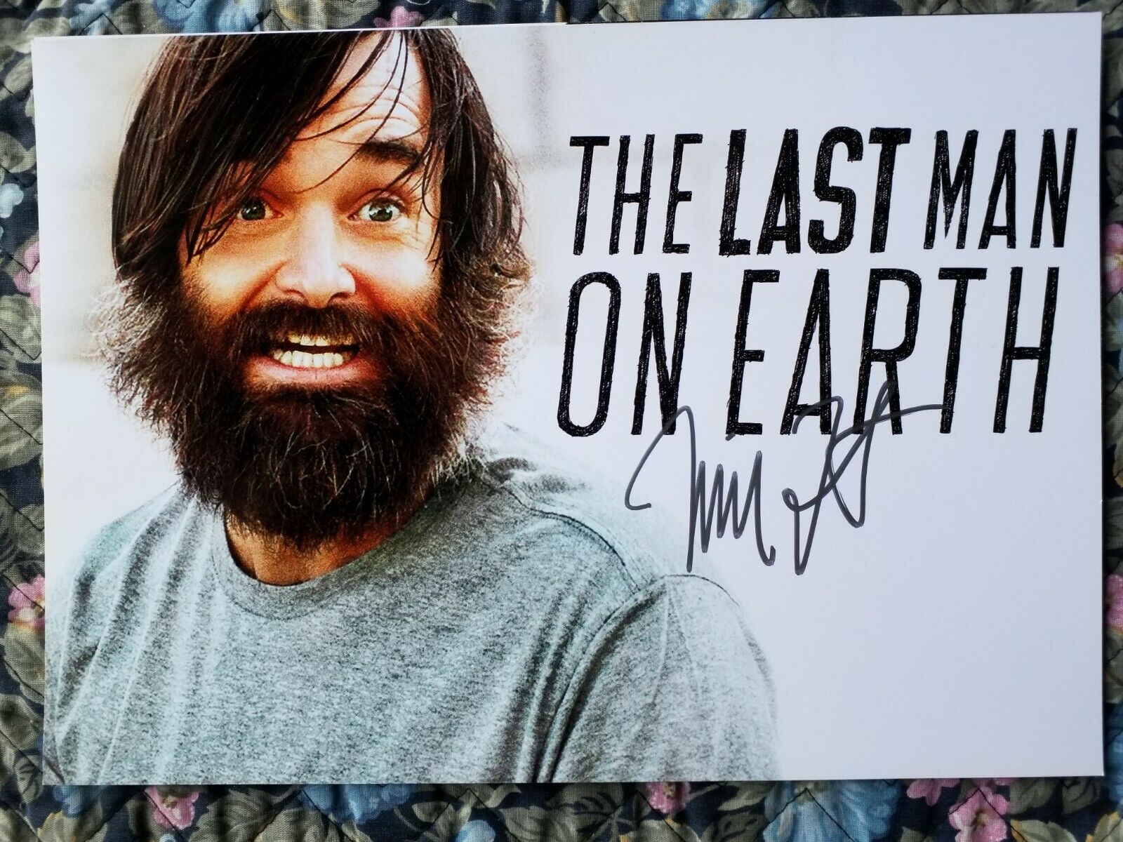 Will Forte Autographed Authentic Signed 11.7 x 8.2 Photo Poster painting - SNL