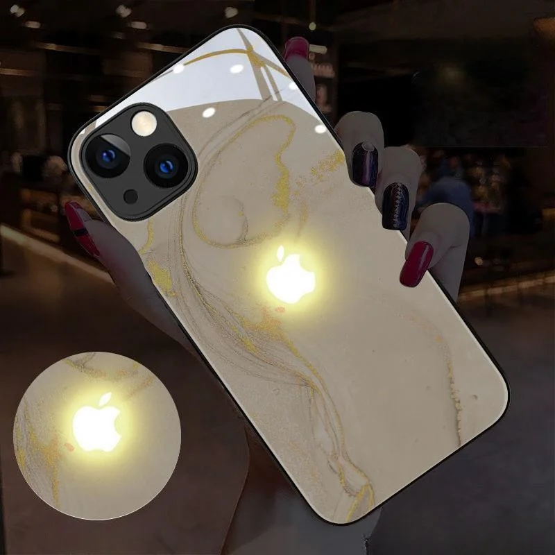 iPhone 15/14 series incoming call luminous mobile phone case