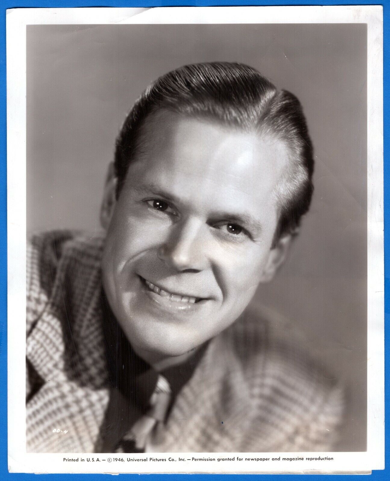 DAN DURYEA Actor Vintage 8x10 Promo News Press Photo Poster painting 1946