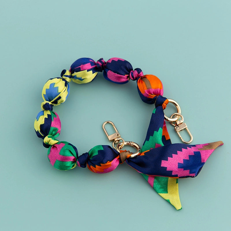 Plastic Color Block Bag Chain