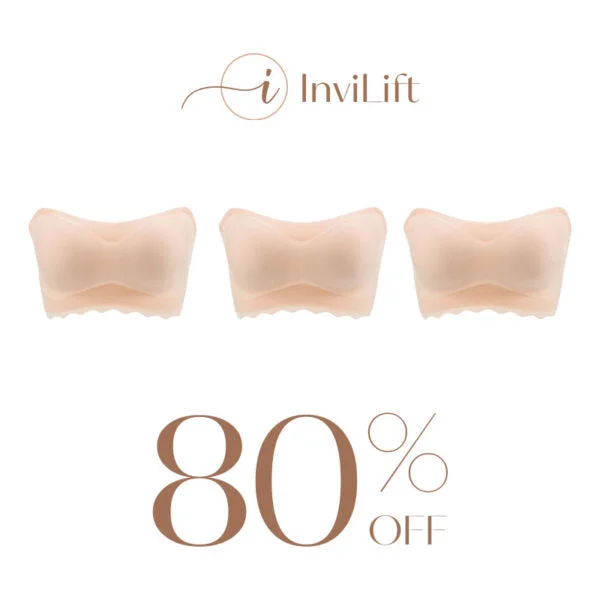 InviLift - Plus size Sexy Strapless Invisible Push Up Bra