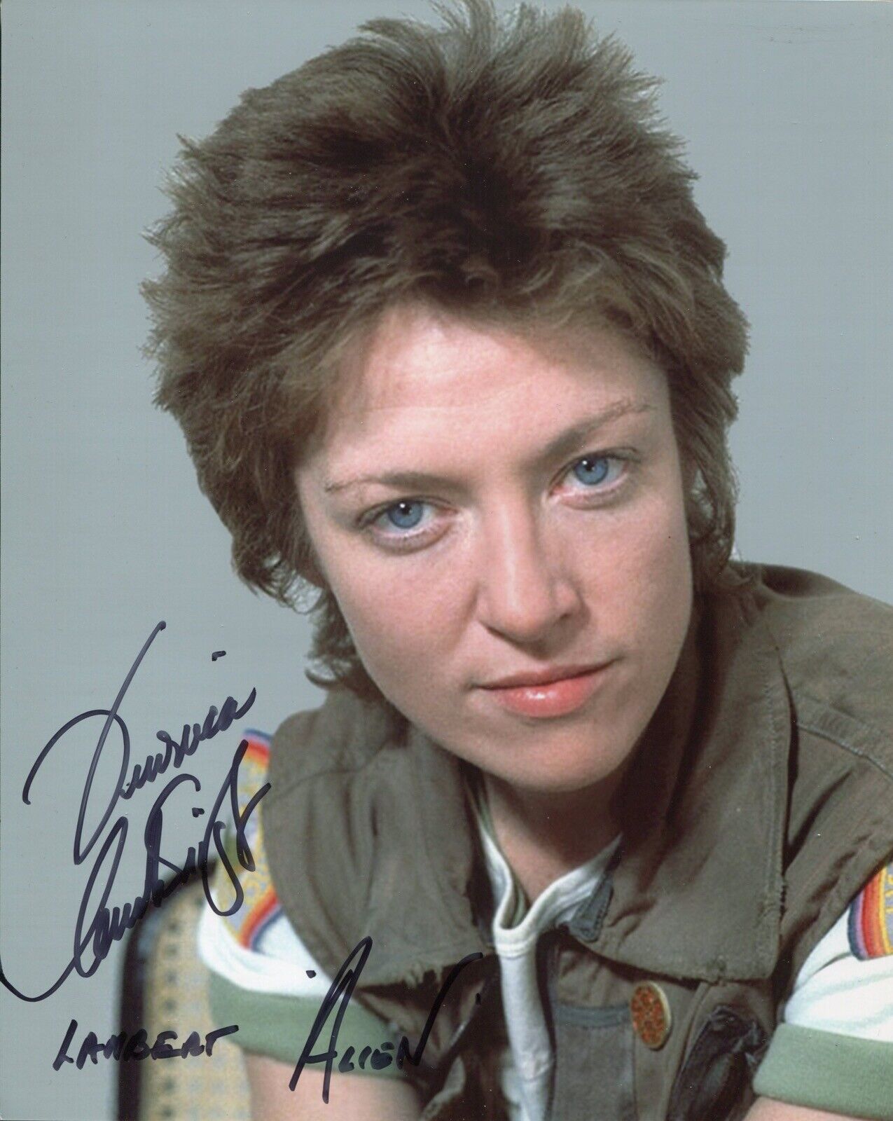 Veronica Cartwright as Lambert signed Sci-Fi thriller ALIEN 8x10 Photo Poster painting IMAGE No5
