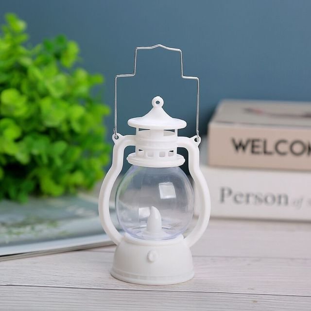 LED Halloween Pumpkin Ghost Lantern Lamp DIY Hanging Scary Candle Light Halloween Decorations for Home Horror Props Kids Toy