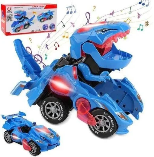 Early Christmas Sale – 49% OFF🎁LED DINOSAUR TRANSFORMATION CAR TOY