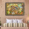 (Big Size)Disney Family - 18CT Stamped Cross Stitch - 80*55cm - Disney