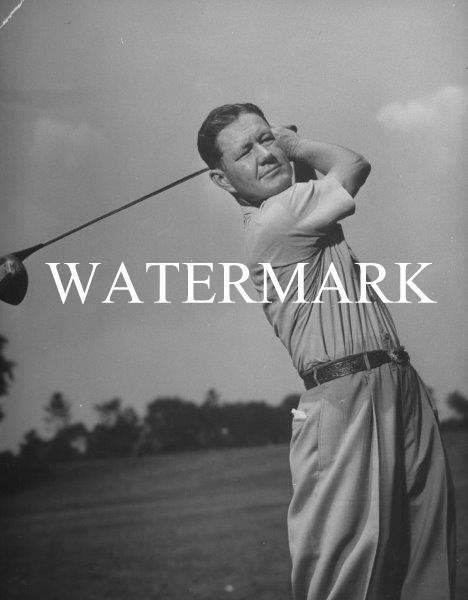 BYRON NELSON Golf Glossy Masters 8 x 10 Photo Poster painting Poster