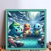 (Multi Style)Disney Characters-Full Embroidery 3 Strands 11CT Stamped Cross Stitch-40*40CM