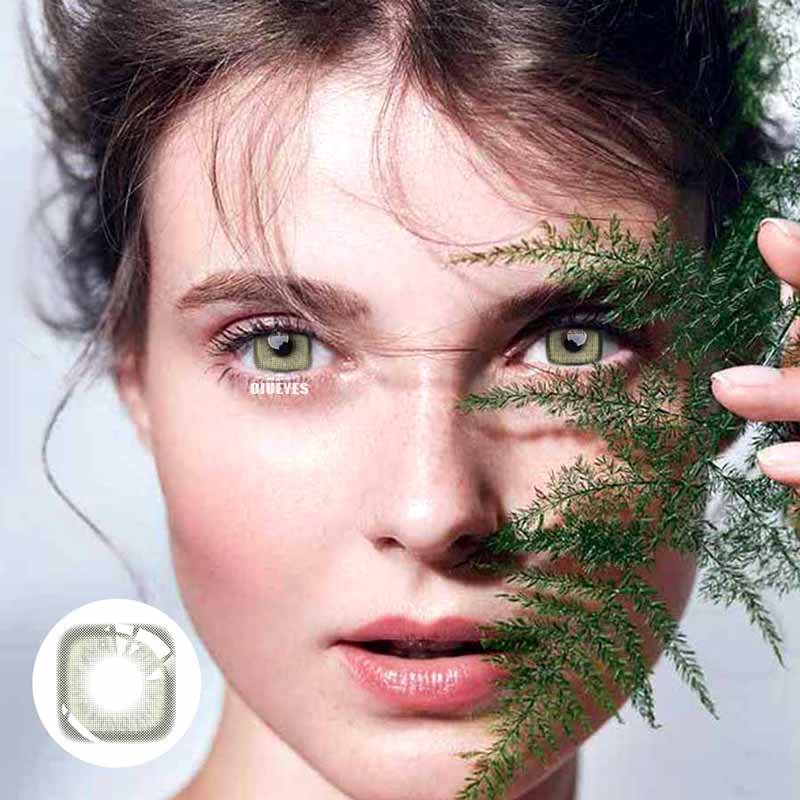 【NEW】Square Green Colored Contact Lenses Yearly
