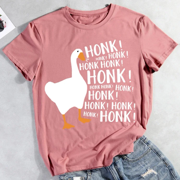 ANB -  Untitled Goose Honkers  funny  T-shirt Tee -012509