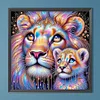 Diamond Painting-DIY Full Round Drill Lion(40*40CM)