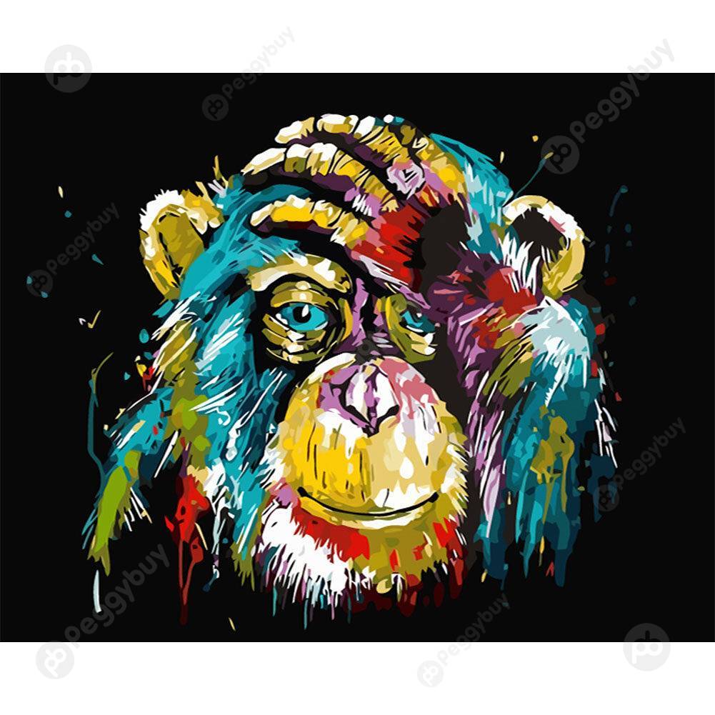 

30*40CM Paint By Numbers-Monkey, 501 Original