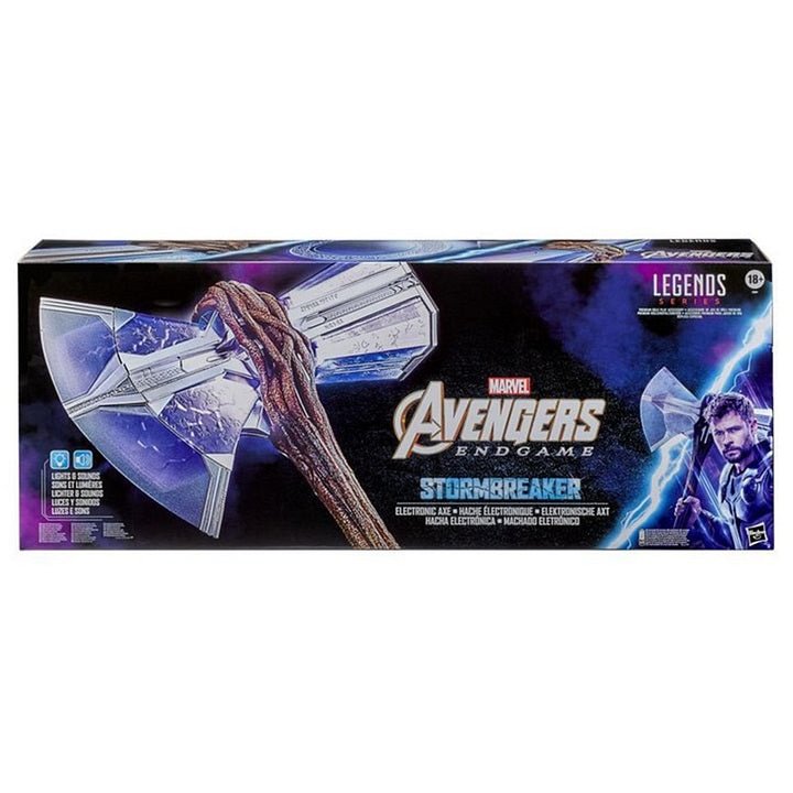 Hasbro Marvel Avengers: Endgame Marvel’s Stormbreaker Axe Thor Premium Roleplay Item with Sound FX