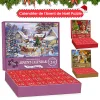 Puzzle sur le thème de Noël du compte à rebours de l'Avent