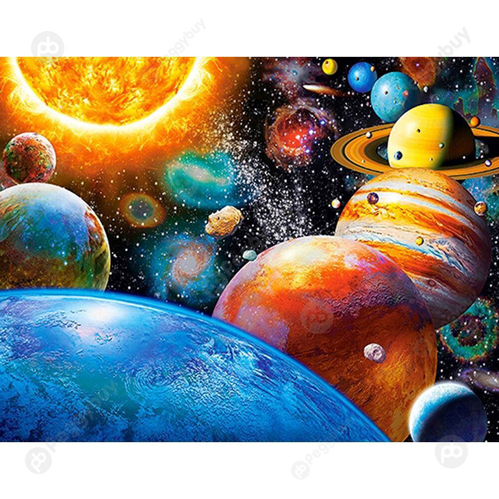 

40*50CM Square Drill Diamond Painting-Star, 501 Original