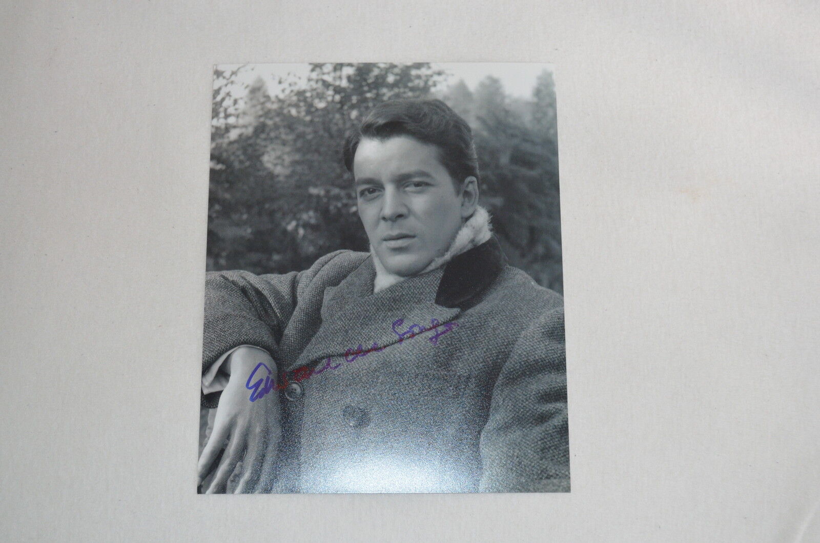 EDWARD DE SOUZA signed autograph 8x10 (20x25 cm) In Person KISS OF THE VAMPIRE