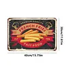 French Fries Fast Food - Vintage Metal Signs(16*12Inch) - Bar