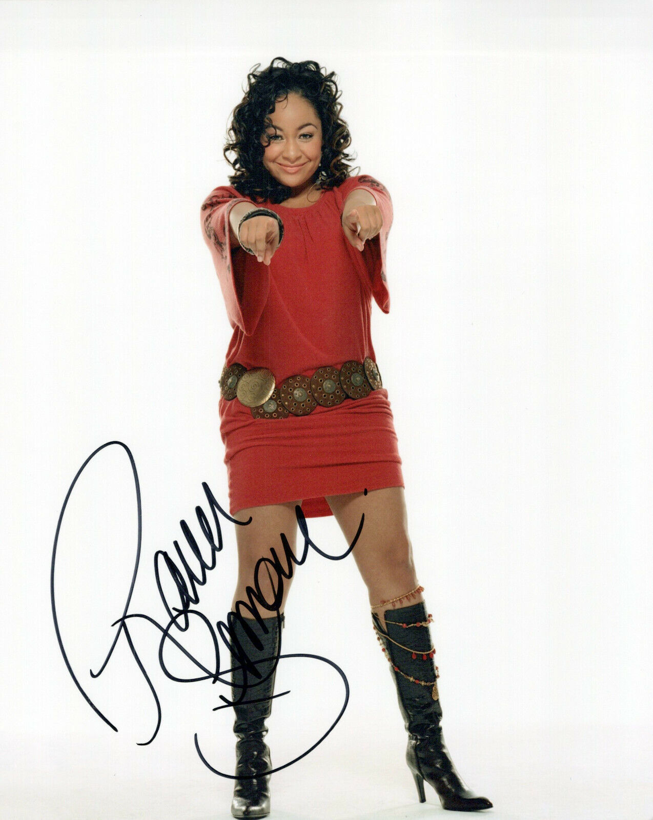 Raven Symone glamour shot autographed Photo Poster painting signed 8x10 #5