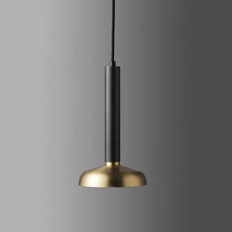 Minimalist Copper Disc Pendant Light Vjlight