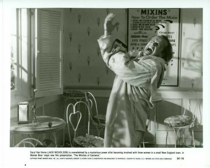 Jack Nickolson The Witches of Eastwick 1987 Original 8x10 Press Photo Poster painting