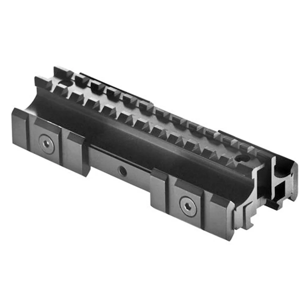 ohhunt® Tactical Full Size Tri-Mount Style Mounts Conversion With Adjustable Side Tabs AR15 Flat Top Matte