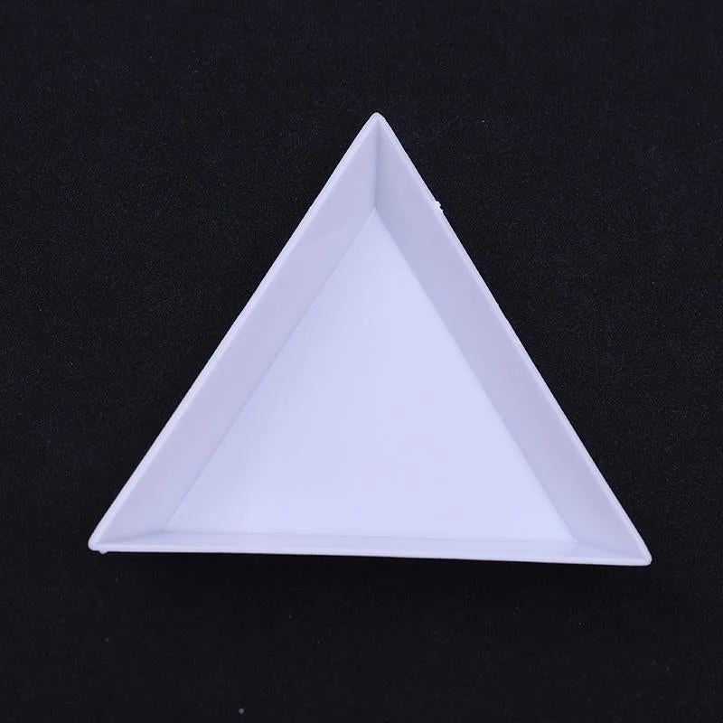 1Pc Rectangle Double-layer Nail Art Tool Empty Storage Box Tweezers Clippers Pens Polishing Nail Buffer Files Plastic Container-Nail Inspo