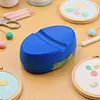 Magnetic Sewing Pincushion with Drawer Magnetic Pin Holder with Strong Magnet Oval Design for Sewing Quilting Pins Paper Clips Screws