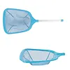 Pool Cleaning Nets Pole Leaf Skimmer Net With Short Pole Swimming Pool Cleaning Net Lightweight Deep-Water Pools Leaf Nets for Fine Debris in Inground/Above Ground
