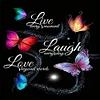 Butterfly Words-11CT Stamped Cross Stitch 40*40cm