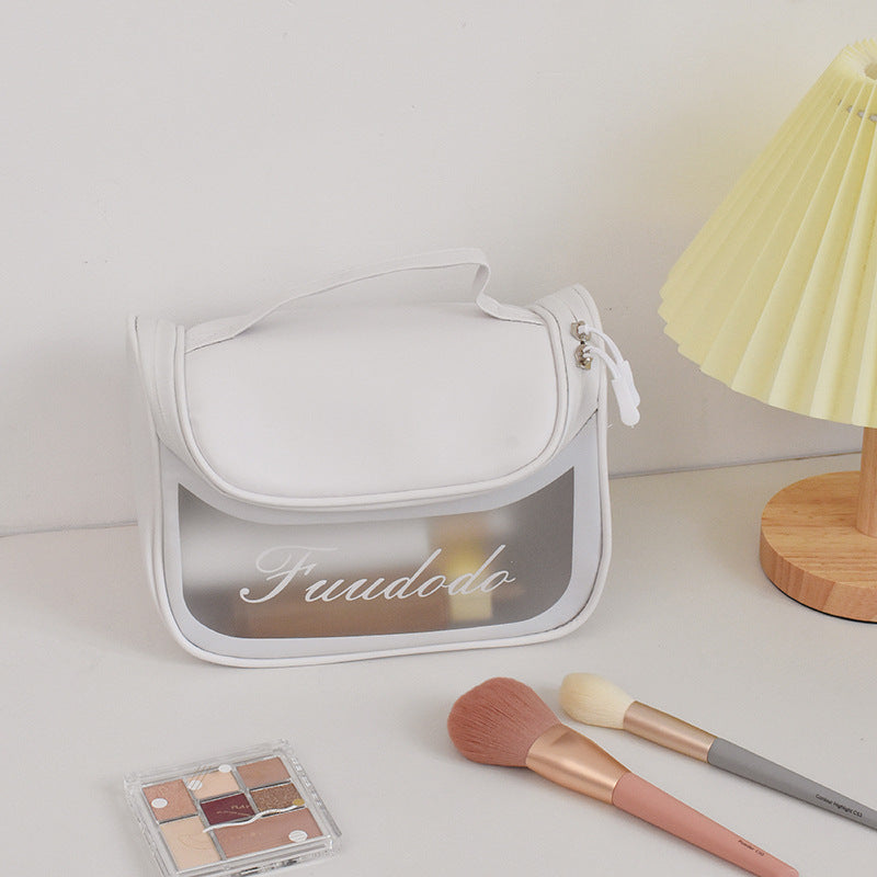 Kawaii Dog Transparent Makeup Cosmetics Storage Bag – Kawaiies