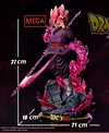 WCF Mega & WCF Scale Goku Black with LED - Dragon Ball Resin Statue - T-Rex Studios [In Stock]