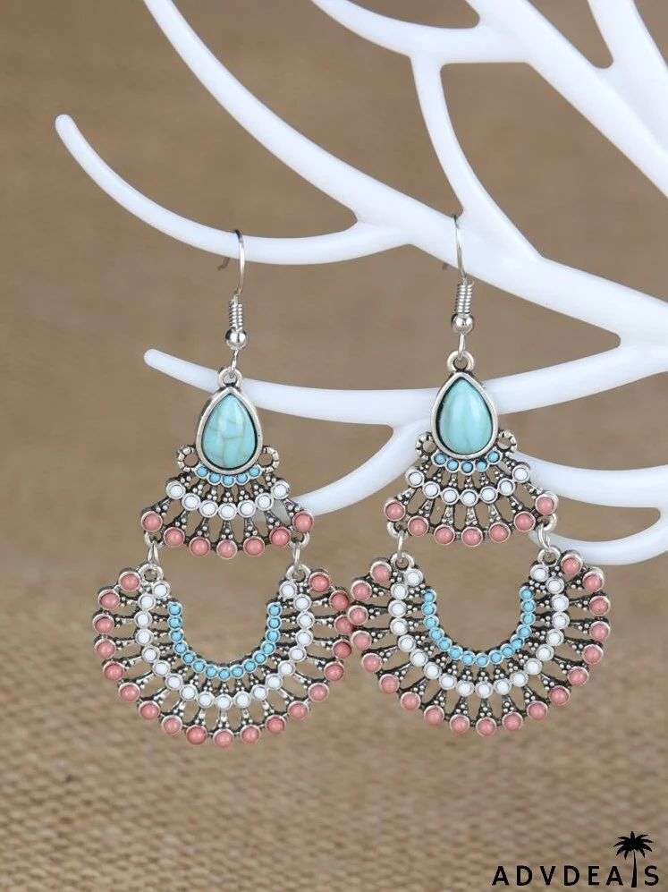 Hollow Out Drop Earrings