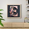 Diamond Painting -DIY Round Drill Letter E(40x40cm)